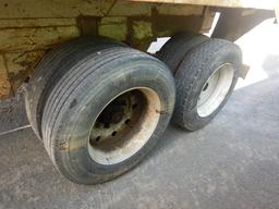 1995 DUMPRITE END DUMP TRAILER,  TANDEM AXLE, SPRING RIDE, LO-PRO 24.5 TIRE