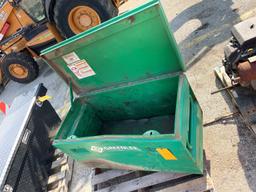 (1) Greenlee Job Box 20"X24"X42", LOAD OUT FEE $5