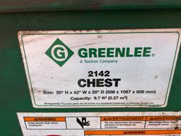 (1) Greenlee Job Box 20"X24"X42", LOAD OUT FEE $5