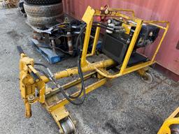 (1)  Geismar Model: PSD-3B walk behind spike driver w/ trolley, Honda gas p
