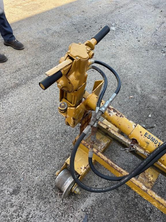 (1)  Geismar Model: PSD-3B walk behind spike driver w/ trolley, Honda gas p