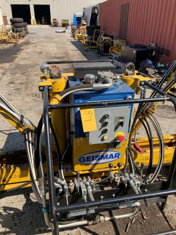 2018 Geismar MPR-M rail threader, Hatz dsl, clean & straight, Runs & operat
