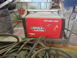 LINCOLN POWER MIG WELDER,  180 DUAL