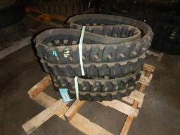 SET OF 230 - 42 - 72 ST RUBBER TRACKS