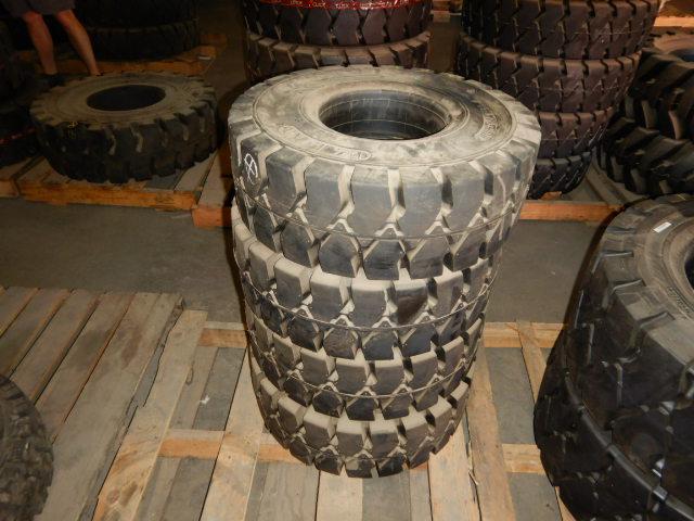 (4) 23 X 9 -10/6.5 SOLID TIRES