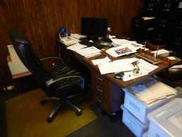 (2) DESKS & (2) CHAIRS
