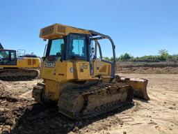 JOHN DEERE 700 J LGP DOZER, 1,549+ hrs,  EROPS, SWEEPS, 6-WAY BLADE,AC, HEA