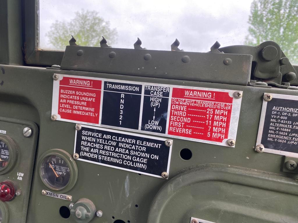 1993 AMERICAN GENERAL M35A3 MILITARY TRUCK, 11,000+ mi,  DEUCE & HALF, BOBB