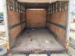 UNMOUNTED 16' VAN BODY W/ROLL UP DOOR