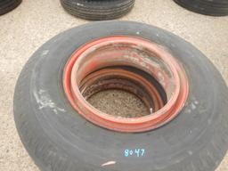 (2) 11 X 22.5 TIRES  ON DAYTONS
