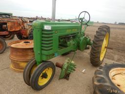 1942 JOHN DEERE B WHEEL TRACTOR  EXTRA SET OF DUALS, ORIGNIAL PTO ASSEMBLY