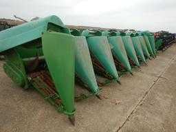 JOHN DEERE 894 CORN HEADER  8 ROW WIDE, EAR SAVER, SNAPPING ROLLS S# H00894