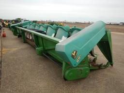 JOHN DEERE 894 CORN HEADER  8 ROW WIDE, EAR SAVER, SNAPPING ROLLS S# H00894