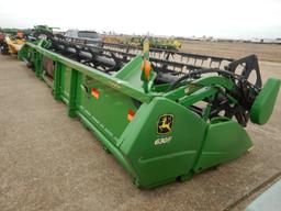 2010 JOHN DEERE 630F FLEX HEADER  POLY REEL FINGERS, FULL FINGER TABLE AUGE