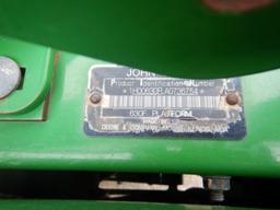 2010 JOHN DEERE 630F FLEX HEADER  POLY REEL FINGERS, FULL FINGER TABLE AUGE
