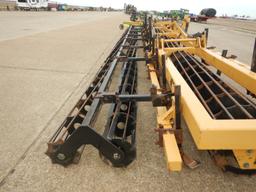 BIGHAM HC40F HIPPER TUMBLER  12 ROW 38", REAR CLEANOUTS AND BASKETS S# 454