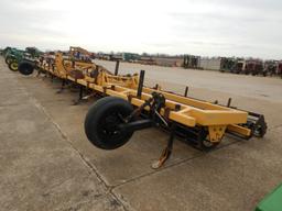 BIGHAM HC40F HIPPER TUMBLER  12 ROW 38", REAR CLEANOUTS AND BASKETS S# 454