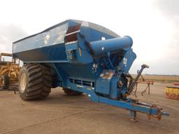 KINZE 1050 GRAIN CART  ROLL TARP, ELECTORIN SCALES, 12.50/45-32 TIRES, NEED