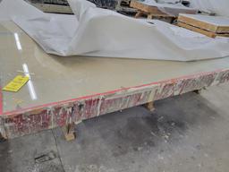 (2) MOLDING PANEL TABLE MOLDS,  96" X 36" & 120" X 84"