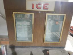 DOUBLE DOOR ICE FREEZER