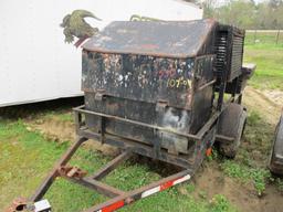 MILLER BOBCAT 225 WELDER / GENERATOR & WELDER TRAILER