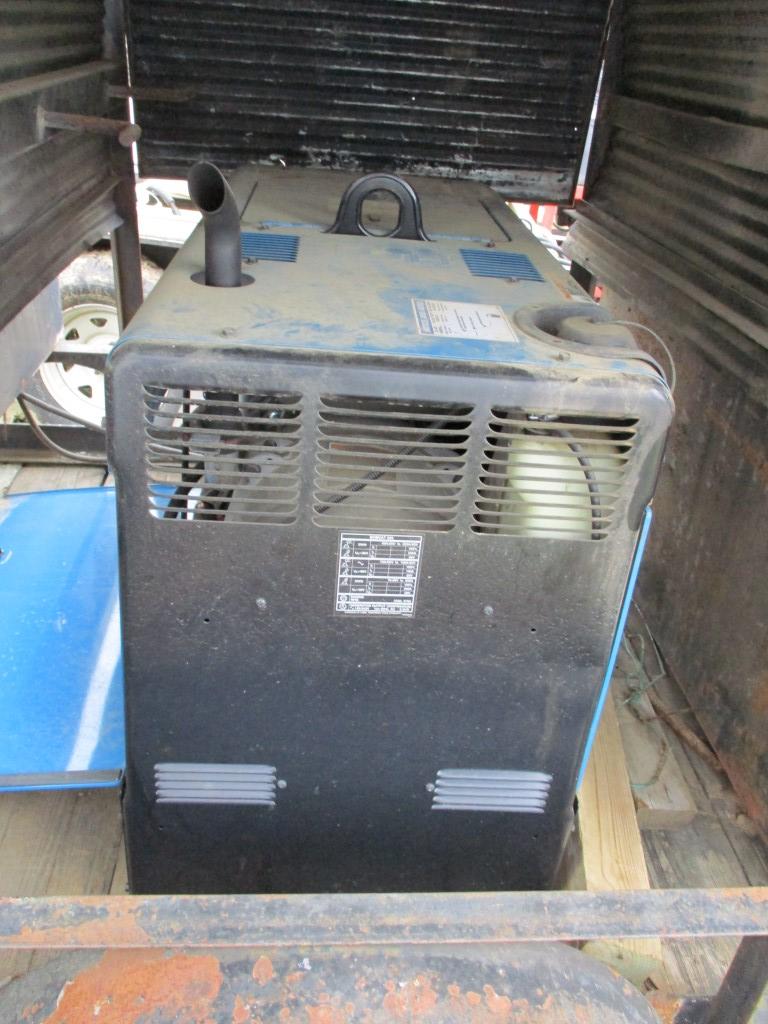 MILLER BOBCAT 225 WELDER / GENERATOR & WELDER TRAILER