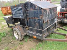 MILLER BOBCAT 225 WELDER / GENERATOR & WELDER TRAILER