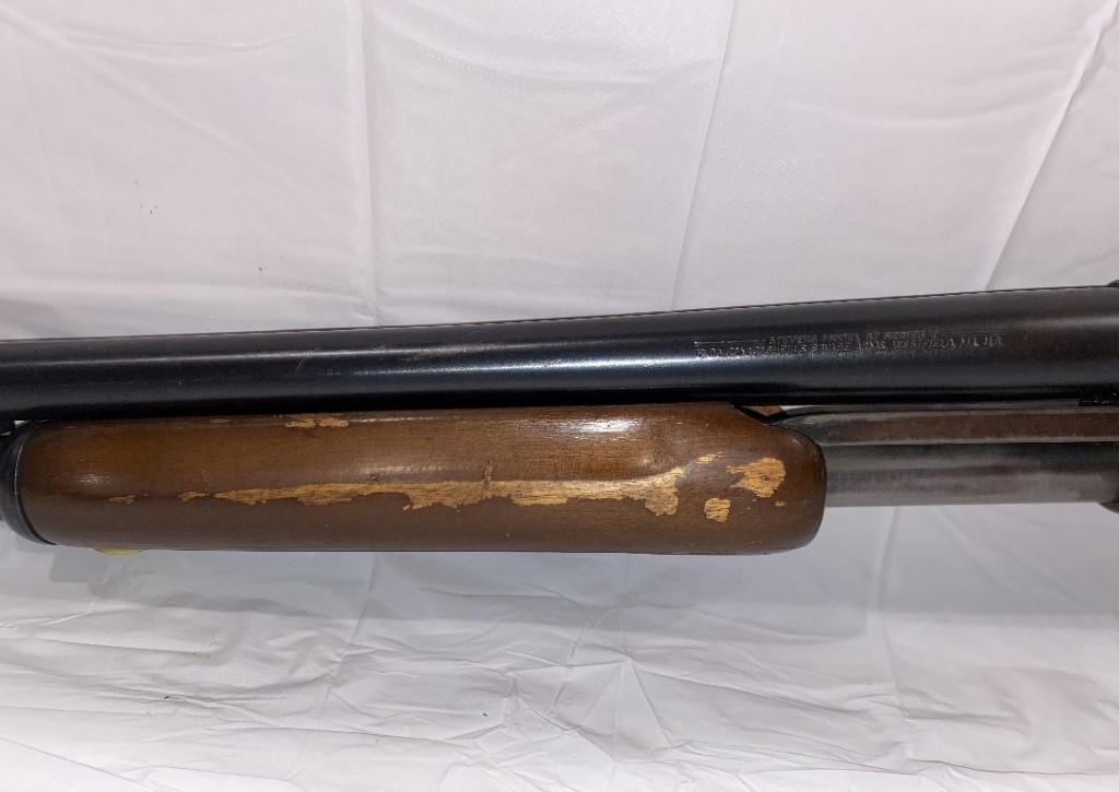 STEVENS MODEL 67 SHOTGUN,  PUMP ACTION, 12 GA., 2-3/4" & 3" S# 0983703