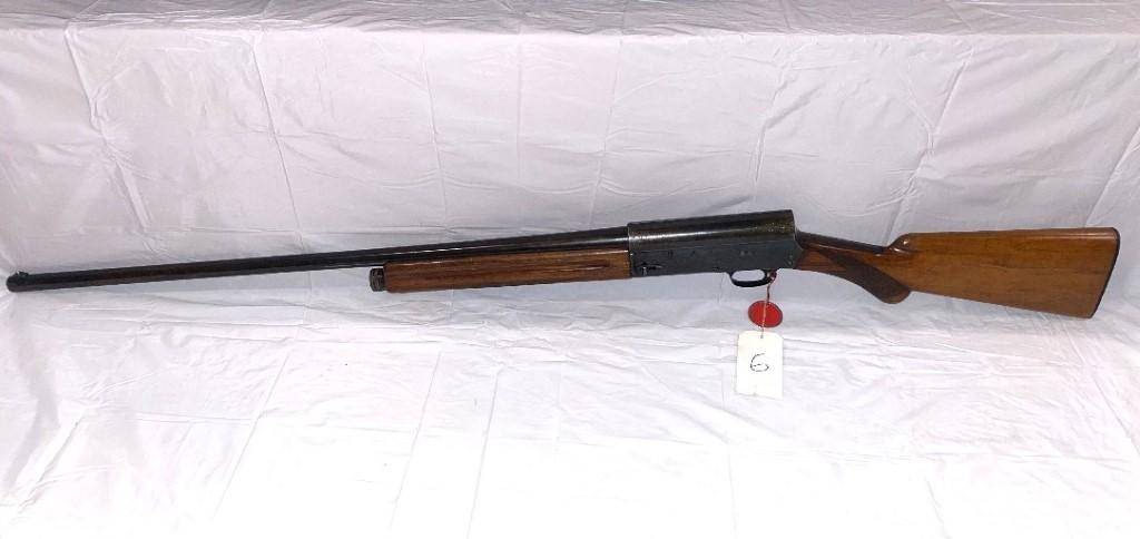 BROWNING A5 SHOTGUN,  SEMI-AUTO, 12 GA., 2-3/4", BELGIAN MADE S# 91855