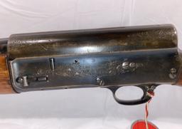 BROWNING A5 SHOTGUN,  SEMI-AUTO, 12 GA., 2-3/4", BELGIAN MADE S# 91855