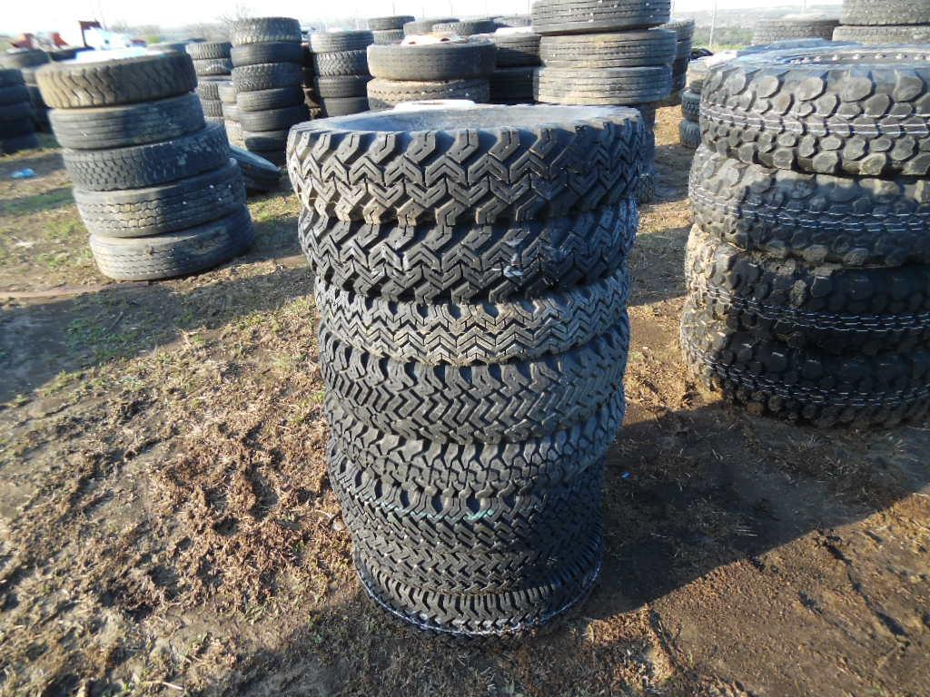 TIRES/WHEELS,  (8) 15LT TIRES(N0 WHEELS)