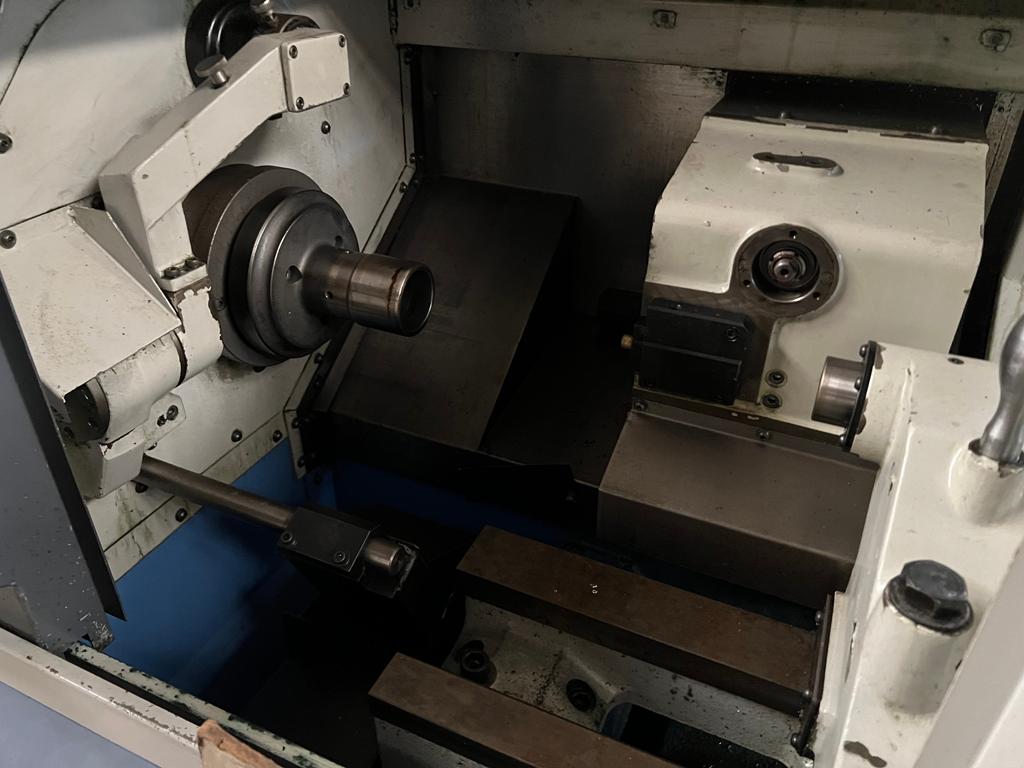 1997 MAZAK QUICK TURN 6T CNC LATHE,  MAZATROL T PLUS CONTROLS, SMW/SAMECA S