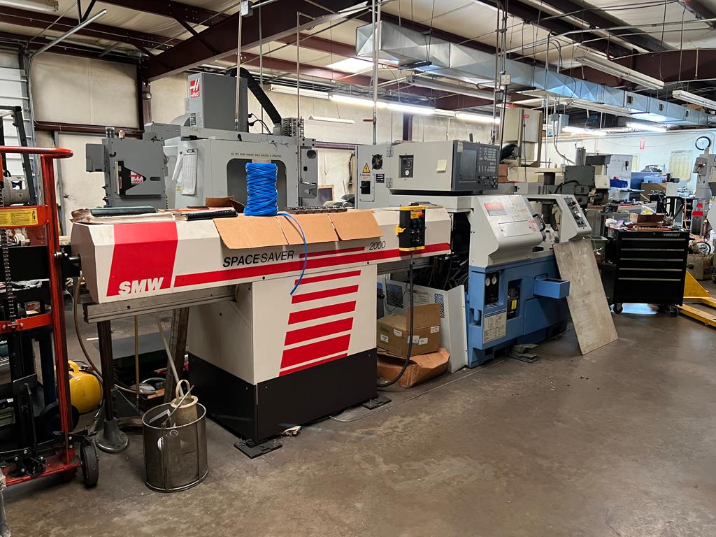 1997 MAZAK QUICK TURN 6T CNC LATHE,  MAZATROL T PLUS CONTROLS, SMW/SAMECA S