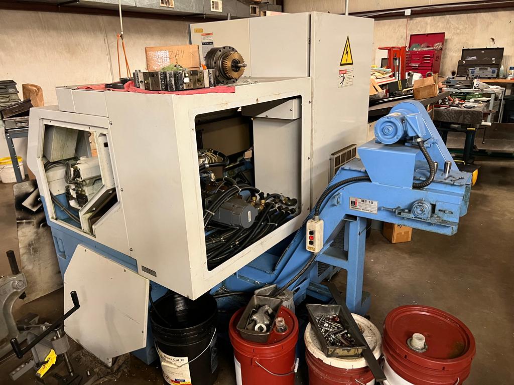 1997 MAZAK QUICK TURN 6T CNC LATHE,  MAZATROL T PLUS CONTROLS, SMW/SAMECA S