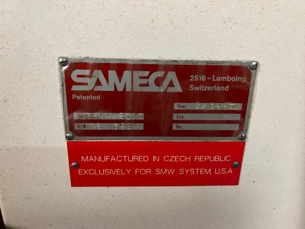 1997 MAZAK QUICK TURN 6T CNC LATHE,  MAZATROL T PLUS CONTROLS, SMW/SAMECA S