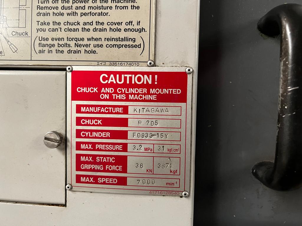 1997 MAZAK QUICK TURN 6T CNC LATHE,  MAZATROL T PLUS CONTROLS, SMW/SAMECA S