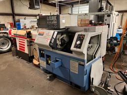1997 MAZAK QUICK TURN 6T CNC LATHE,  MAZATROL T PLUS CONTROLS, SMW/SAMECA S