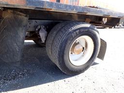 1984 FREIGHTLINER FLC 120 FLATBED DUMP TRUCK TRACTOR,  CUMMINS DIESEL, 10-S