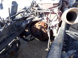 MACK FRONT CUTOFF,  MP7 DIESEL, FRONT AXLE, *WRECKED*