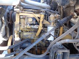 1995 GMC TOPKICK CAB & CHASSIS,  CAT DIESEL, 5 SPEED, SINGLE AXLE, DUAL TIR