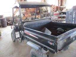 GRAVELY TREKER UTV,  GAS, 4 X 4, AUTOMATIC, DUMP BED, NEEDS REPAIRS