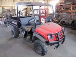 GRAVELY TREKER UTV,  GAS, 4 X 4, AUTOMATIC, DUMP BED, NEEDS REPAIRS