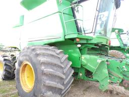 JOHN DEERE 9770 STS COMBINE, 3,137+ eng hrs, 2,422+ sep hrs,  1250/45-32 FL