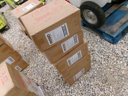 LOT OF 30A & 20A ADAPTERS W/CIRCUIT BREAKERS,  (5) BOXES, AS IS WHERE IS