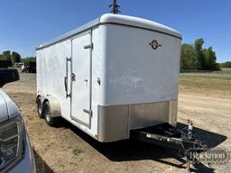 2021 CARRY ON CARGO TRAILER,  16' , TANDEM AXLE, SINGLE TIRE, S# 4YMBC1624M