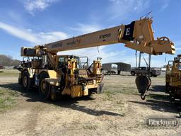 GROVE RTR58D ROUGH TERRAIN HI-RAIL CRANE, 8952 hrs  BRIGADE CAMERA SYSTEM,