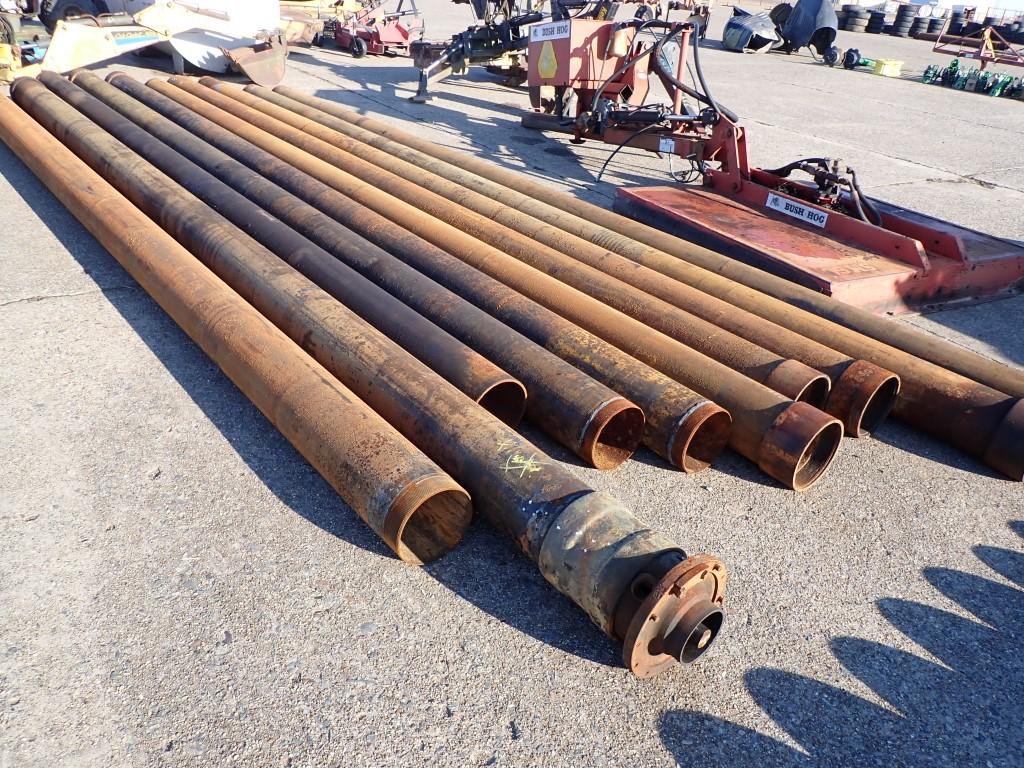 (10) STICKS 8" X 20' COLUMN PIPE