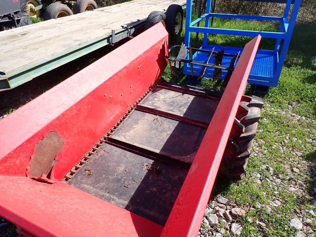 FIMCO MANURE SPREADER,  PULL TYPE, 3X6'