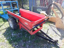 FIMCO MANURE SPREADER,  PULL TYPE, 3X6'