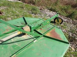 JOHN DEERE 613 ROTARY CUTTER,  3PT, 6', PTO,